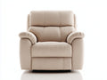 Liegesessel Kunstleder 90x95x100 cm Beige - Modernes Design mit Relaxfunktion