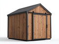 Gartenhaus Holz 300x300x250 cm Natur - Modernes Design mit Schiebetür