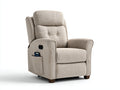 Liegesessel Polstersessel Stoff 85x90x105 cm Beige - Modernes Design mit Relaxfunktion